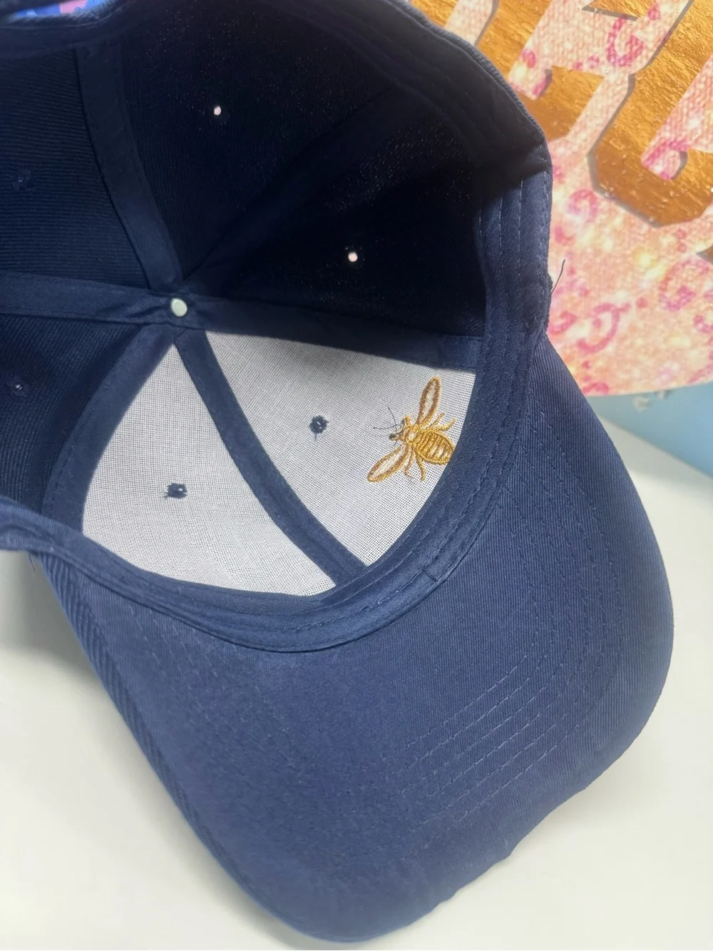 🐝RESTOCKED EMBROIDERED BEE DENIM HAT UNISEX